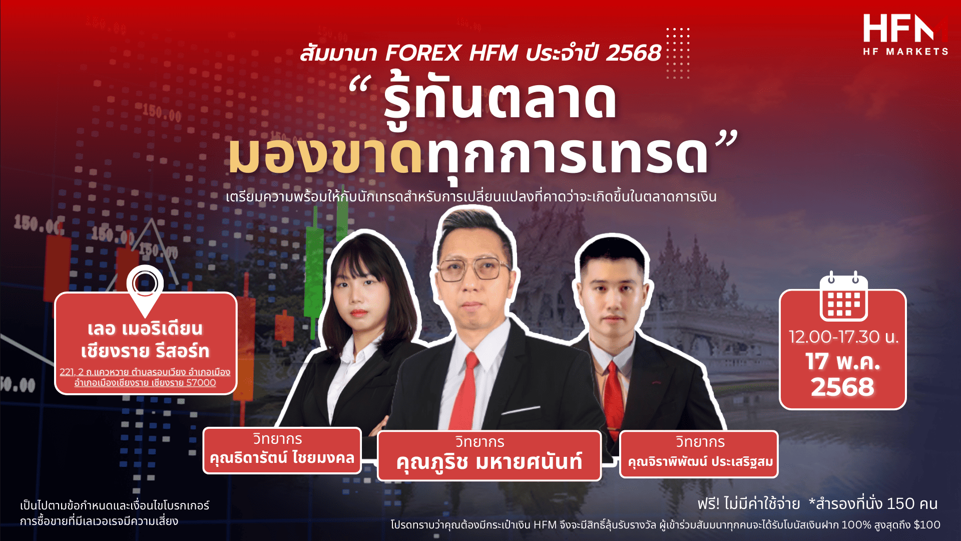 สัมมนา HFM เชียงราย วันที่ 17 พฤษภาคม 2568