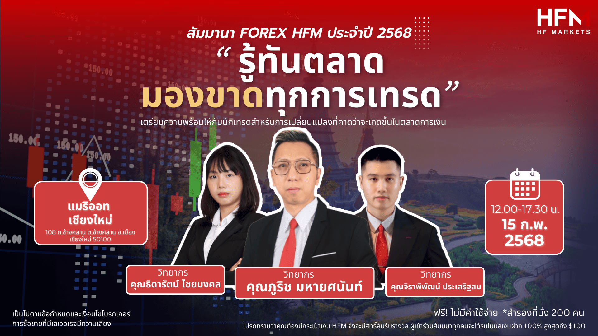 สัมมนา HFM เชียงใหม่ วันที่ 15 กุมภาพันธ์ 2568