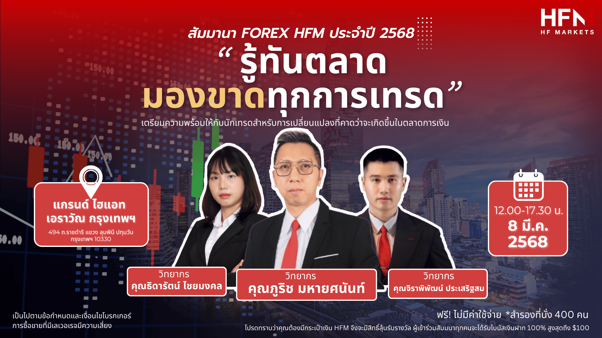 สัมมนา HFM กรุงเทพ วันที่ 8 มีนาคม 2568